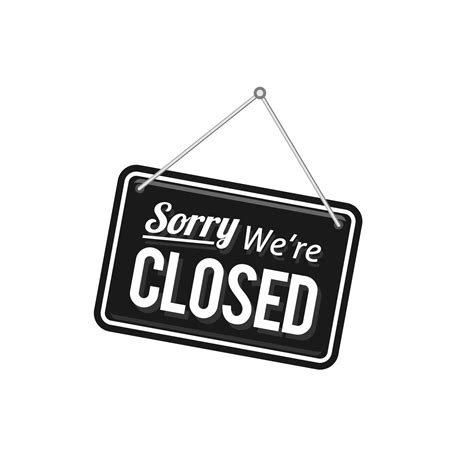 Closed.