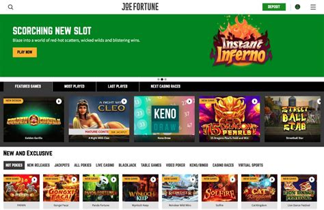 JoeFortuneOnlineCasino.com.