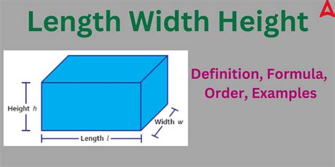 Length/height.