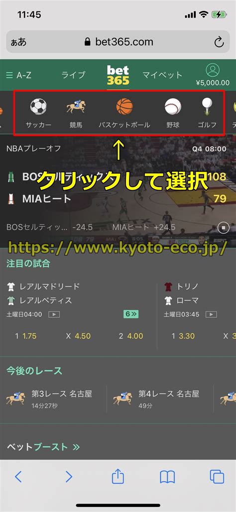 bet365の賭け方｜bet365のベット画面の見方と使い方を解説.